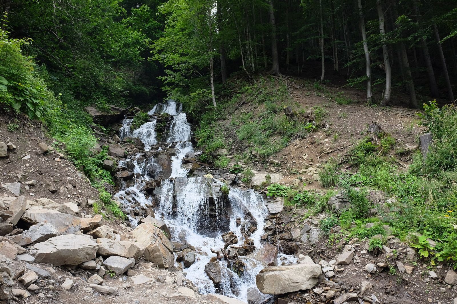 Trufanets Waterfall: the tallest in Zakarpattia — photo 1